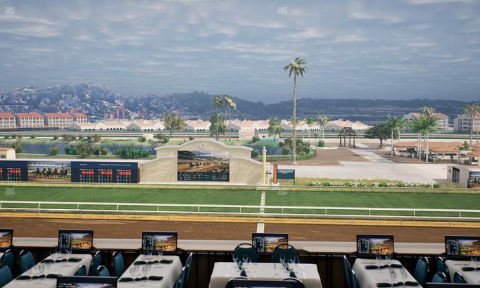 Del Mar Thoroughbred Club - Section Turf Club Lvl 4 Tbl 305 Seat View