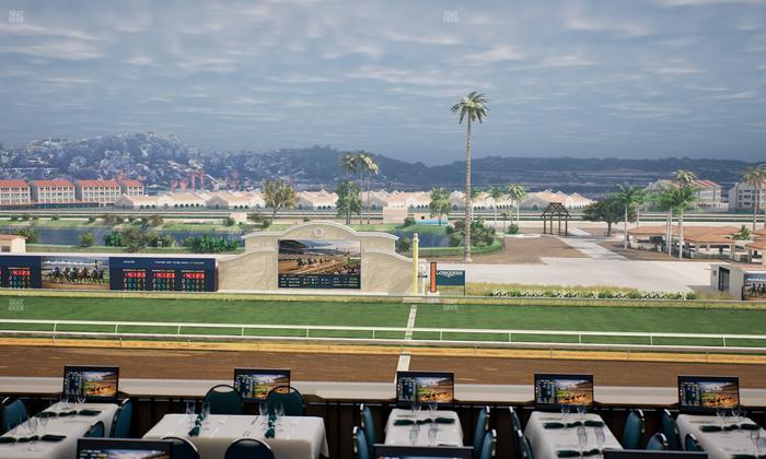 Del Mar Thoroughbred Club - Section Turf Club Lvl 4 Tbl 306 Seat View