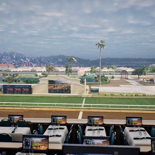 Del Mar Thoroughbred Club - Section Turf Club Lvl 4 Tbl 307 Seat View