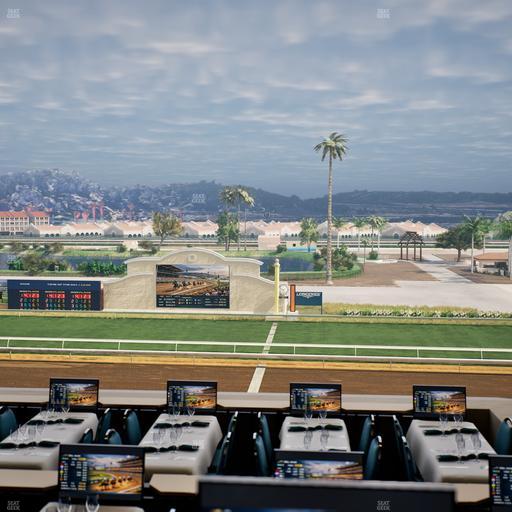 Del Mar Thoroughbred Club - Section Turf Club Lvl 4 Tbl 308 Seat View