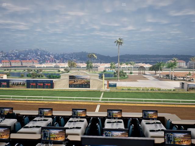 Del Mar Thoroughbred Club - Section Turf Club Lvl 4 Tbl 308 Seat View