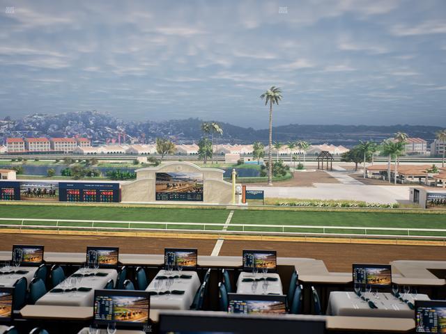 Del Mar Thoroughbred Club - Section Turf Club Lvl 4 Tbl 309 Seat View