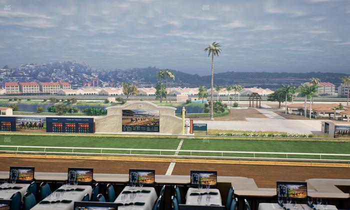 Del Mar Thoroughbred Club - Section Turf Club Lvl 4 Tbl 309 Seat View