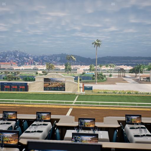 Del Mar Thoroughbred Club - Section Turf Club Lvl 4 Tbl 310 Seat View