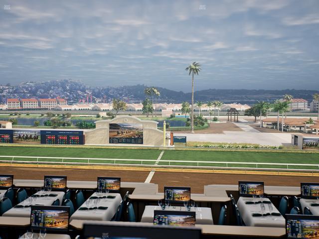 Del Mar Thoroughbred Club - Section Turf Club Lvl 4 Tbl 310 Seat View