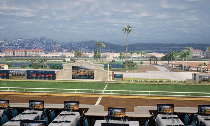 Del Mar Thoroughbred Club - Section Turf Club Lvl 4 Tbl 310 Seat View