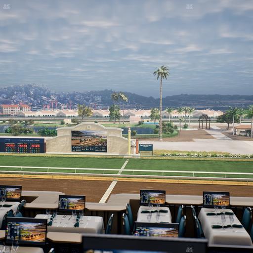 Del Mar Thoroughbred Club - Section Turf Club Lvl 4 Tbl 311 Seat View