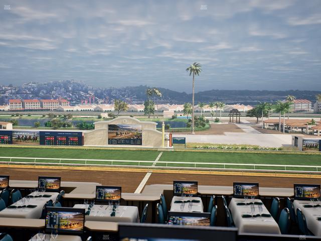 Del Mar Thoroughbred Club - Section Turf Club Lvl 4 Tbl 311 Seat View