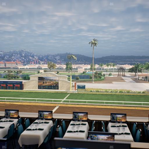 Del Mar Thoroughbred Club - Section Turf Club Lvl 4 Tbl 312 Seat View