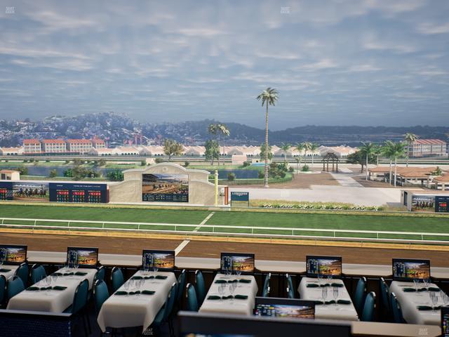 Del Mar Thoroughbred Club - Section Turf Club Lvl 4 Tbl 312 Seat View
