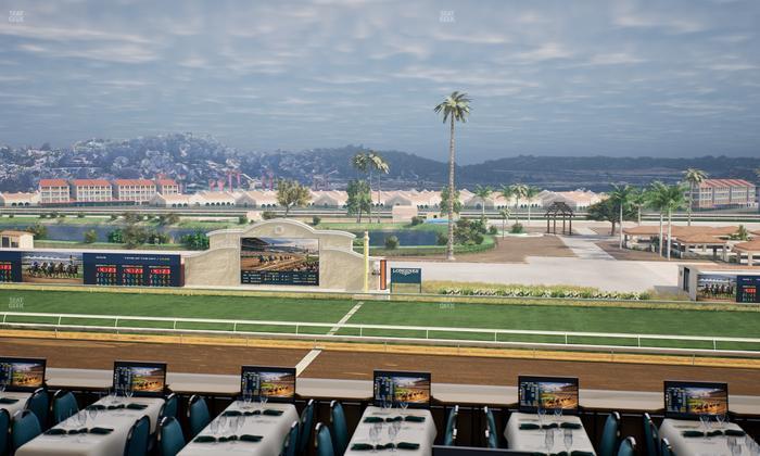 Del Mar Thoroughbred Club - Section Turf Club Lvl 4 Tbl 312 Seat View