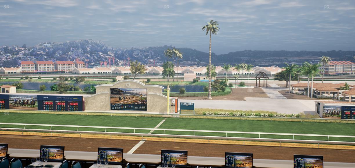 Del Mar Thoroughbred Club - Section Turf Club Lvl 4 Tbl 313 Seat View