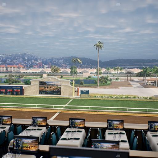 Del Mar Thoroughbred Club - Section Turf Club Lvl 4 Tbl 313 Seat View