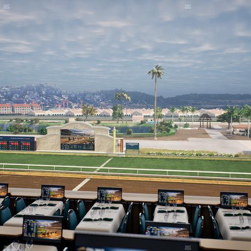 Del Mar Thoroughbred Club - Section Turf Club Lvl 4 Tbl 314 Seat View