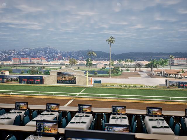 Del Mar Thoroughbred Club - Section Turf Club Lvl 4 Tbl 314 Seat View