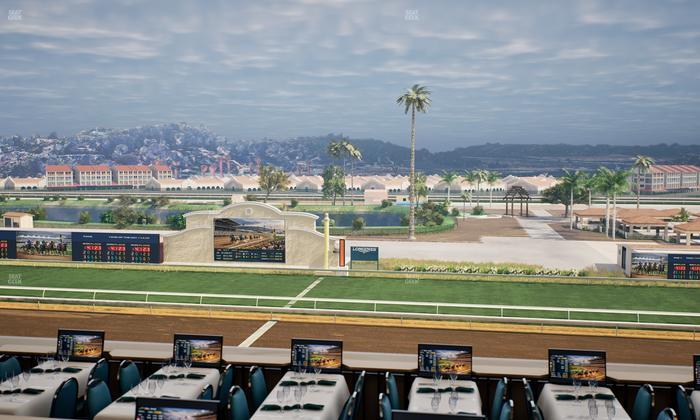 Del Mar Thoroughbred Club - Section Turf Club Lvl 4 Tbl 314 Seat View