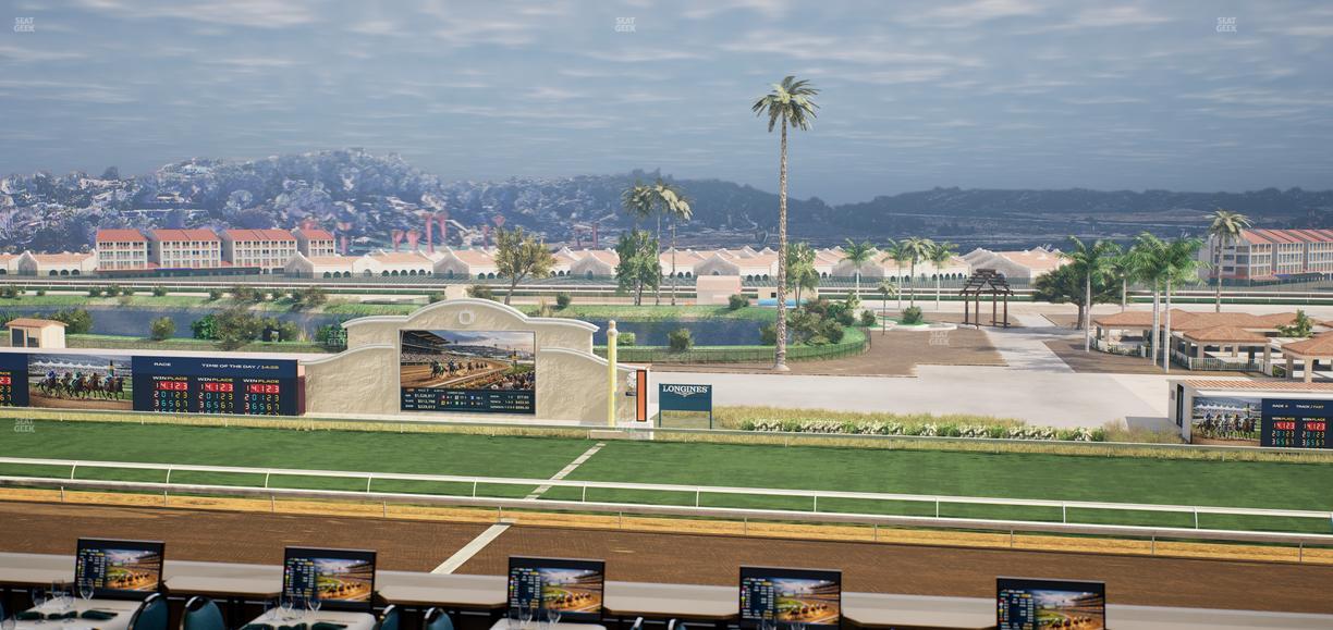 Del Mar Thoroughbred Club - Section Turf Club Lvl 4 Tbl 315 Seat View
