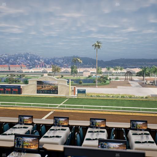 Del Mar Thoroughbred Club - Section Turf Club Lvl 4 Tbl 315 Seat View
