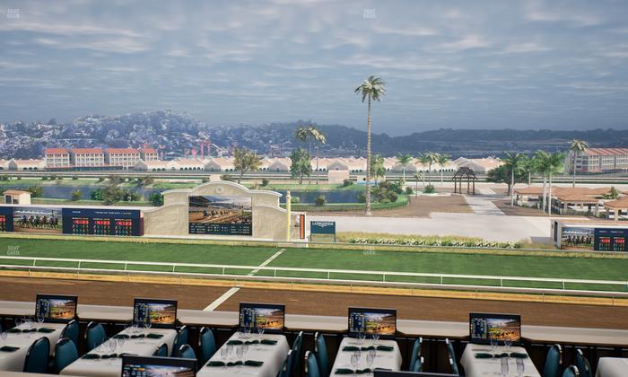 Del Mar Thoroughbred Club - Section Turf Club Lvl 4 Tbl 315 Seat View
