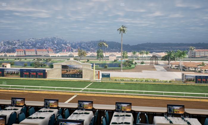 Del Mar Thoroughbred Club - Section Turf Club Lvl 4 Tbl 316 Seat View