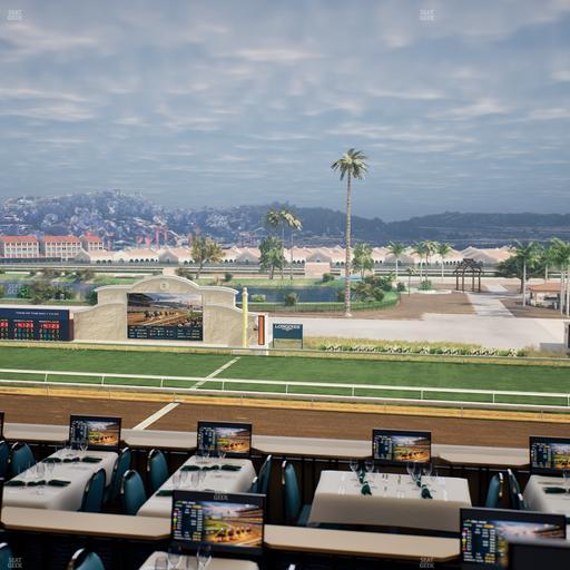 Del Mar Thoroughbred Club - Section Turf Club Lvl 4 Tbl 317 Seat View