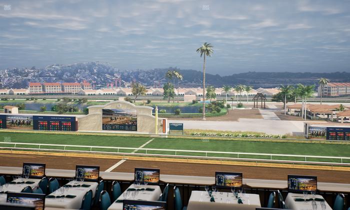 Del Mar Thoroughbred Club - Section Turf Club Lvl 4 Tbl 317 Seat View