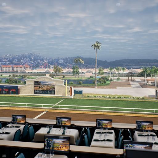 Del Mar Thoroughbred Club - Section Turf Club Lvl 4 Tbl 318 Seat View