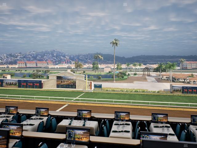Del Mar Thoroughbred Club - Section Turf Club Lvl 4 Tbl 318 Seat View