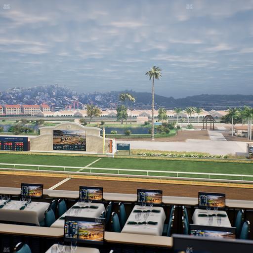 Del Mar Thoroughbred Club - Section Turf Club Lvl 4 Tbl 319 Seat View