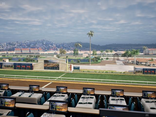 Del Mar Thoroughbred Club - Section Turf Club Lvl 4 Tbl 319 Seat View