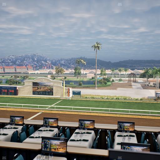 Del Mar Thoroughbred Club - Section Turf Club Lvl 4 Tbl 320 Seat View