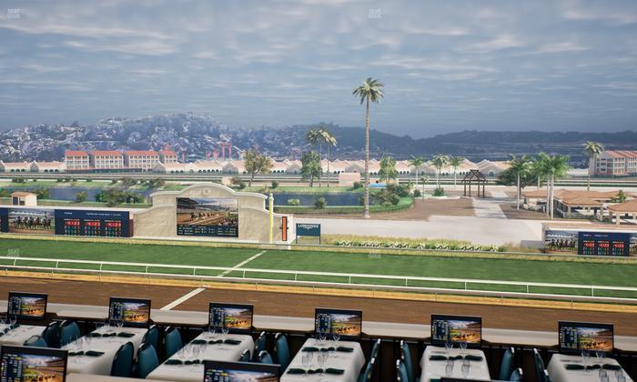 Del Mar Thoroughbred Club - Section Turf Club Lvl 4 Tbl 320 Seat View