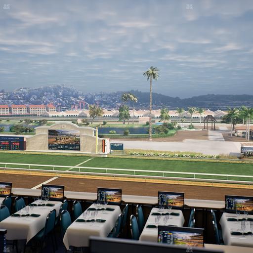 Del Mar Thoroughbred Club - Section Turf Club Lvl 4 Tbl 321 Seat View