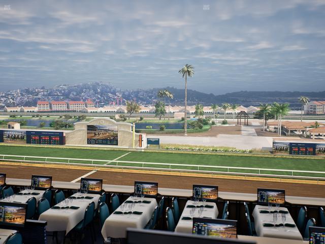 Del Mar Thoroughbred Club - Section Turf Club Lvl 4 Tbl 321 Seat View