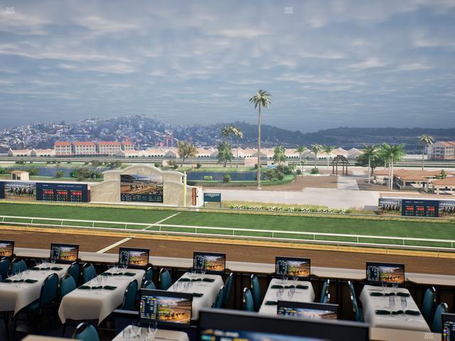Del Mar Thoroughbred Club - Section Turf Club Lvl 4 Tbl 322 Seat View