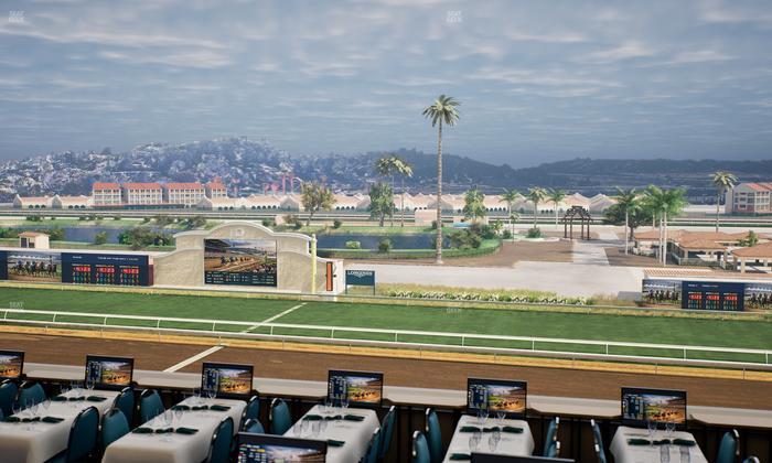 Del Mar Thoroughbred Club - Section Turf Club Lvl 4 Tbl 322 Seat View