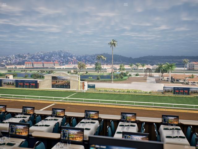 Del Mar Thoroughbred Club - Section Turf Club Lvl 4 Tbl 323 Seat View