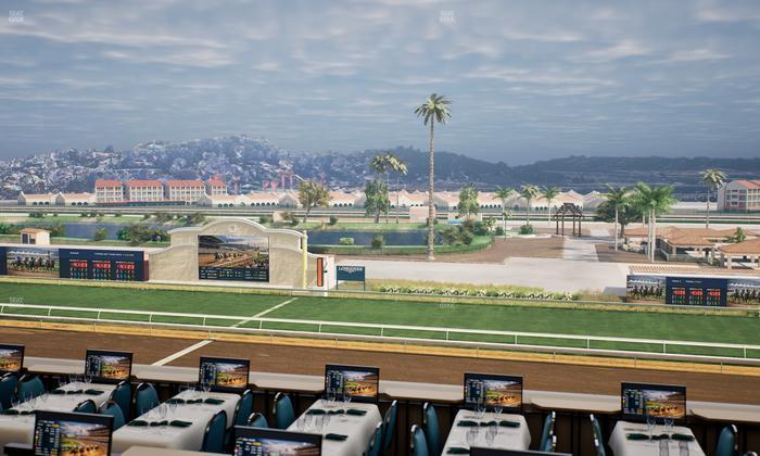 Del Mar Thoroughbred Club - Section Turf Club Lvl 4 Tbl 323 Seat View