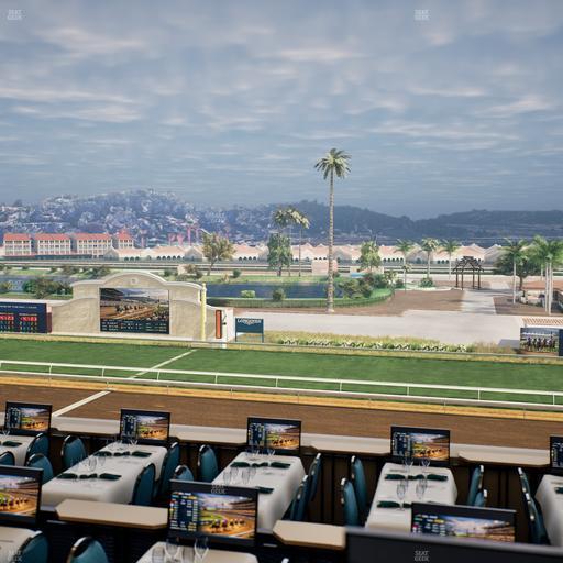 Del Mar Thoroughbred Club - Section Turf Club Lvl 4 Tbl 324 Seat View