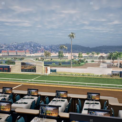 Del Mar Thoroughbred Club - Section Turf Club Lvl 4 Tbl 325 Seat View