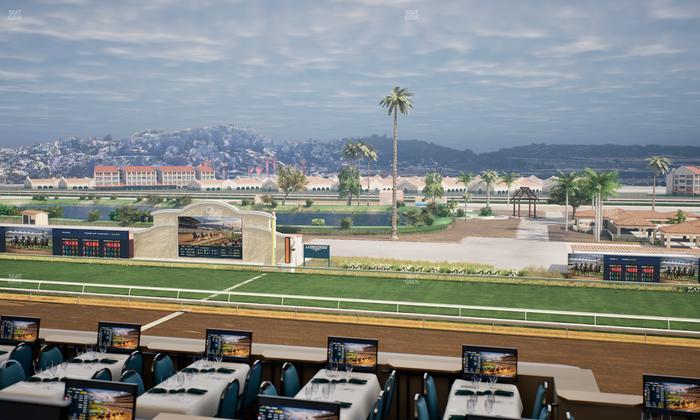 Del Mar Thoroughbred Club - Section Turf Club Lvl 4 Tbl 325 Seat View
