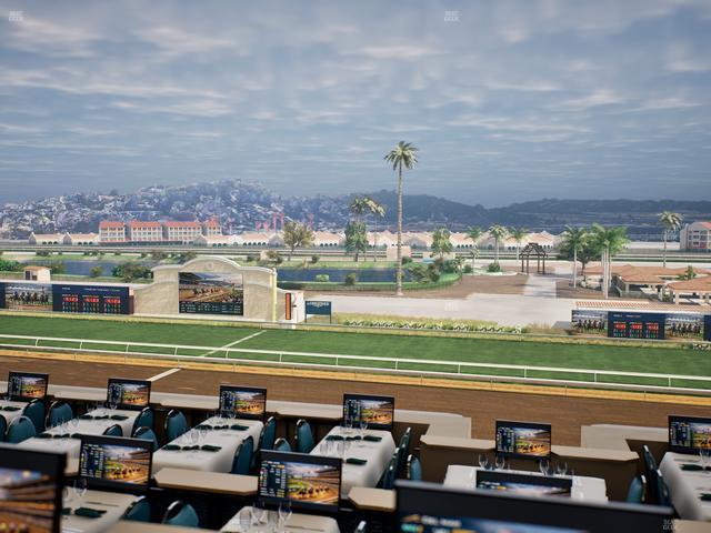 Del Mar Thoroughbred Club - Section Turf Club Lvl 4 Tbl 326 Seat View