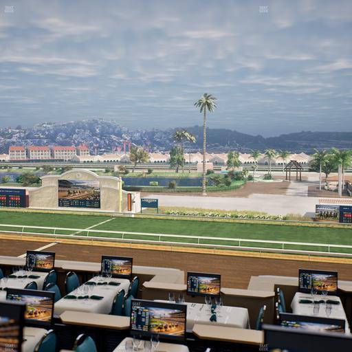 Del Mar Thoroughbred Club - Section Turf Club Lvl 4 Tbl 327 Seat View