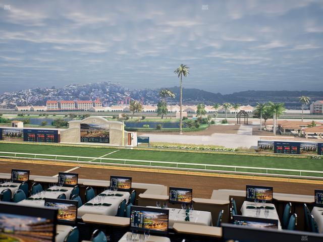 Del Mar Thoroughbred Club - Section Turf Club Lvl 4 Tbl 327 Seat View