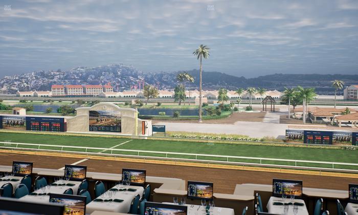 Del Mar Thoroughbred Club - Section Turf Club Lvl 4 Tbl 327 Seat View