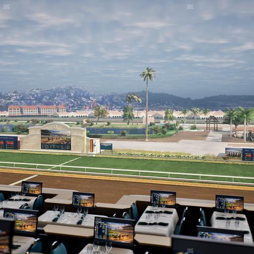 Del Mar Thoroughbred Club - Section Turf Club Lvl 4 Tbl 328 Seat View