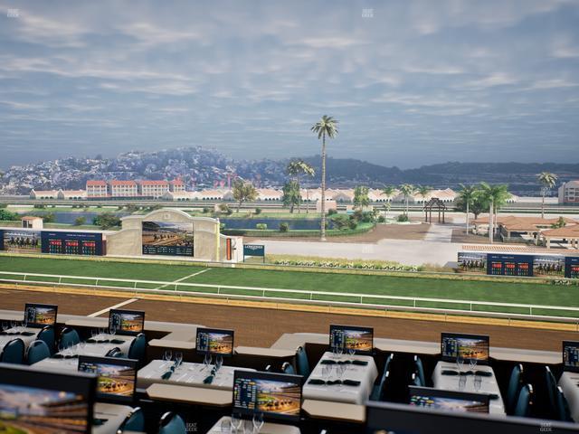 Del Mar Thoroughbred Club - Section Turf Club Lvl 4 Tbl 328 Seat View