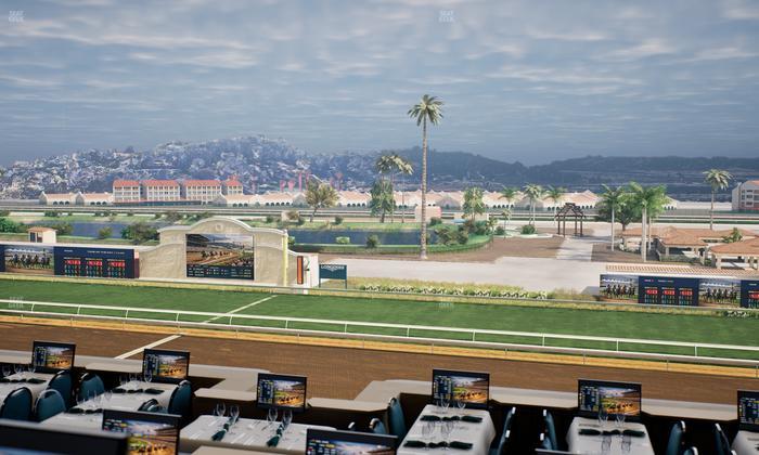 Del Mar Thoroughbred Club - Section Turf Club Lvl 4 Tbl 328 Seat View