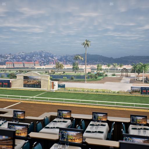 Del Mar Thoroughbred Club - Section Turf Club Lvl 4 Tbl 329 Seat View