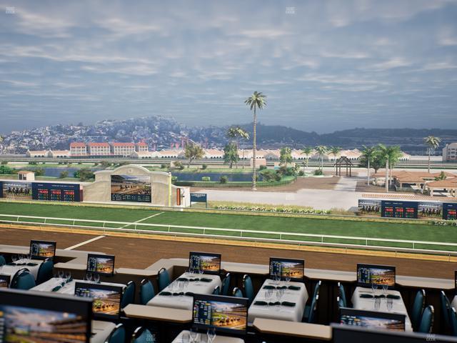 Del Mar Thoroughbred Club - Section Turf Club Lvl 4 Tbl 329 Seat View